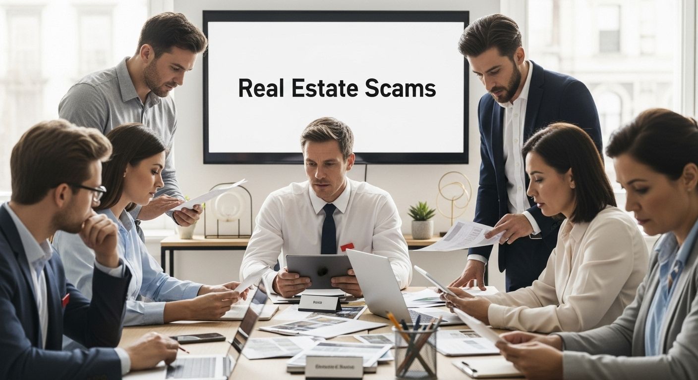 real estate scams office