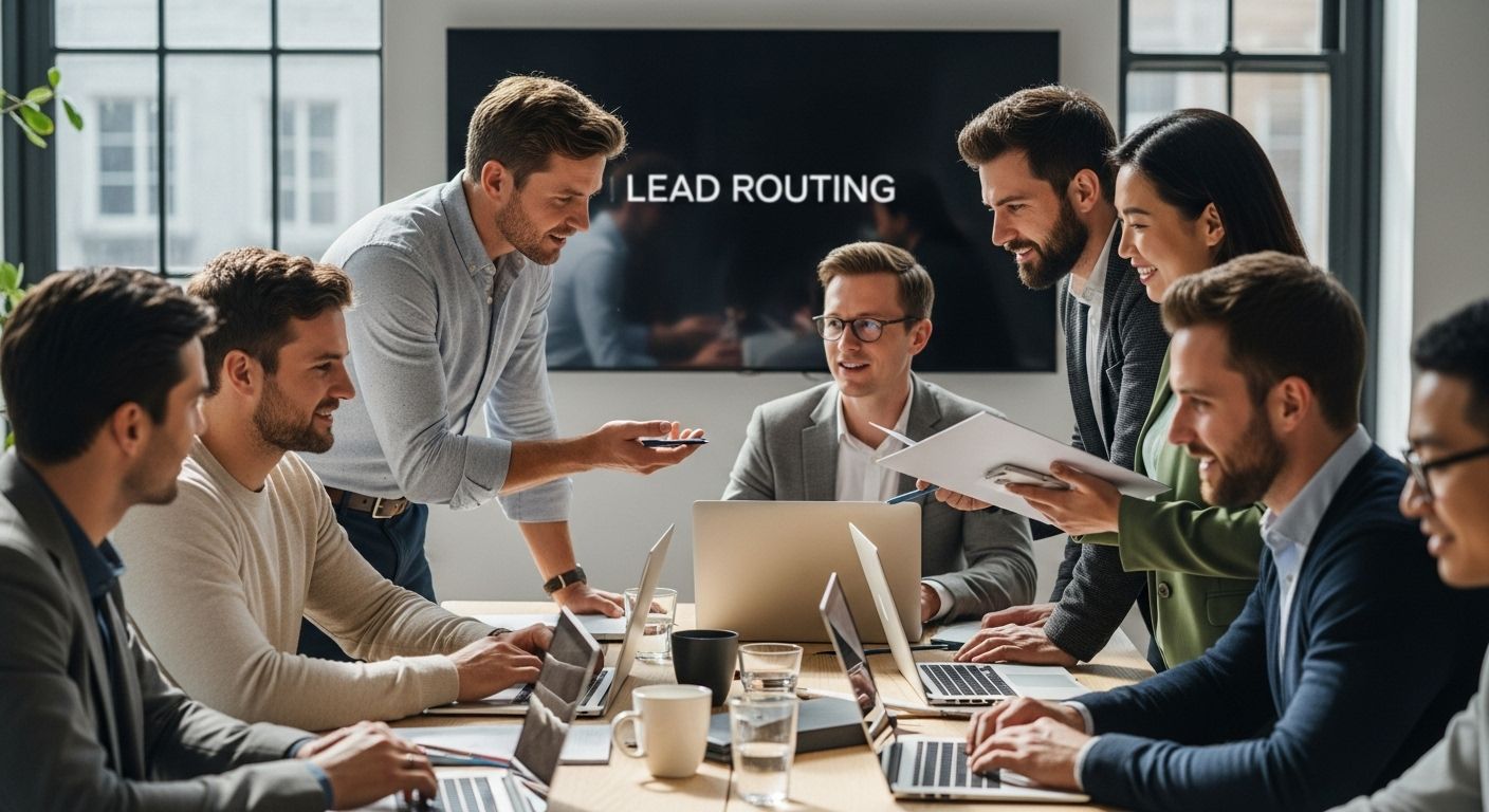 lead routing office teamwork